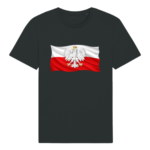Koszulka bawełniana | PL | Flaga Duża 01