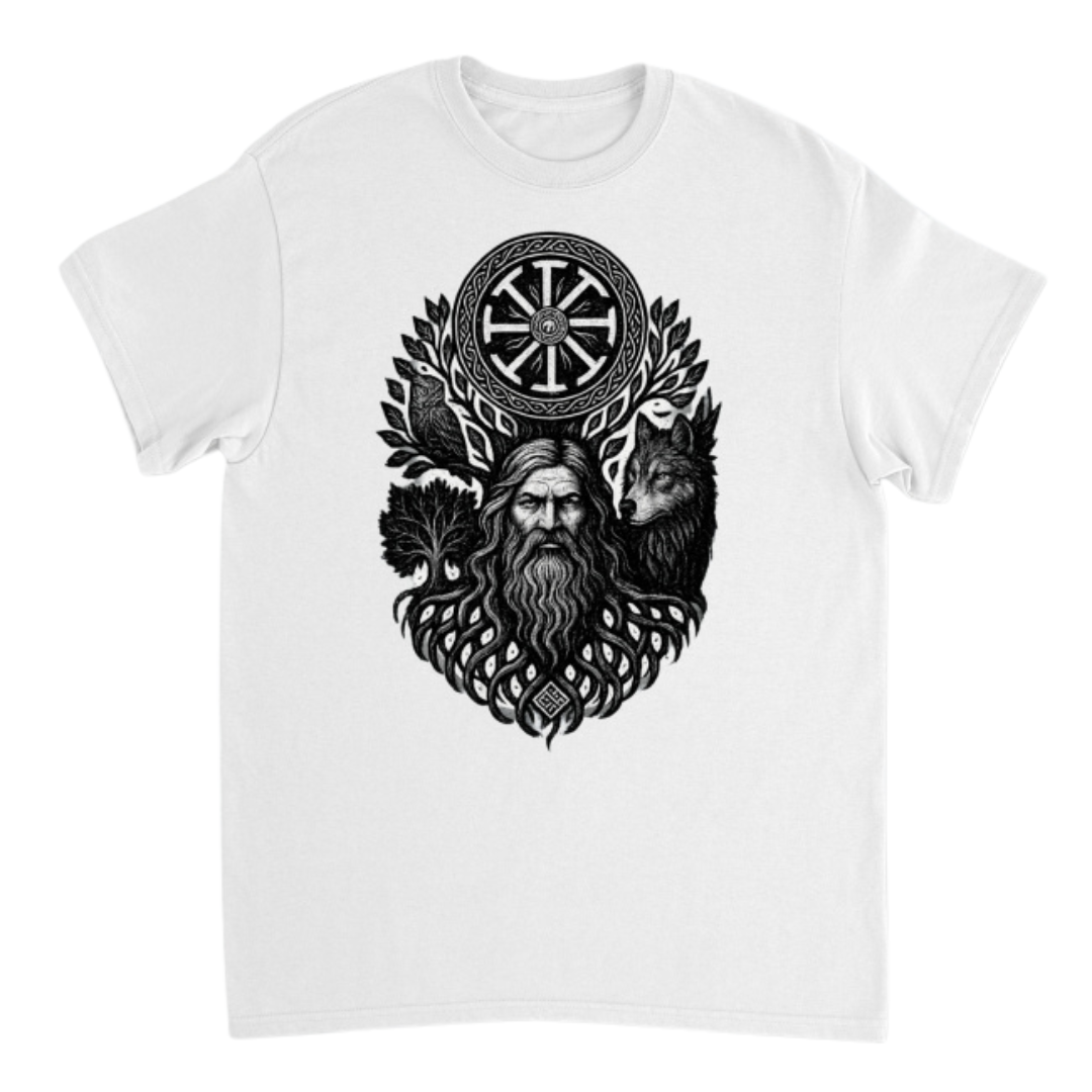 Gildan Slav Słowiański Wojownik 01 Koszulka męska bawełniana | Slav | Słowiański Wojownik 01 - obrazek 1