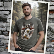 Koszulka patriotyczna Husaria – Husarz na orle - obrazek 3