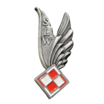 Przypinka z logiem Salonu Ludzi Wolnych | Skrzydła